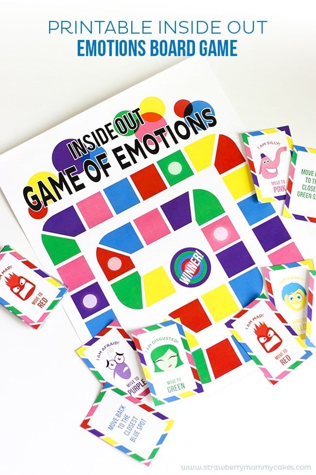 printable inside out emotions board game
