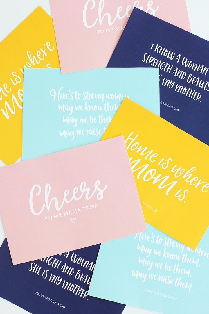 cards for your mom friends printables