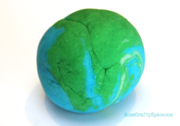 earth colored playdough for kids