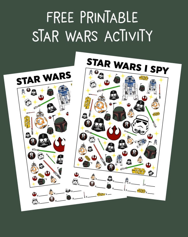 star wars activity and free printable i spy game