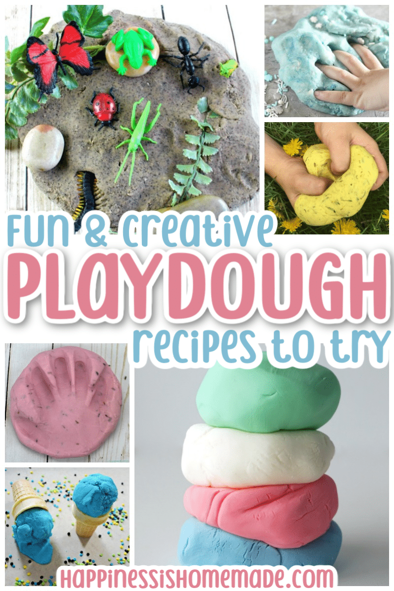 fun and creative playdough recipes to try