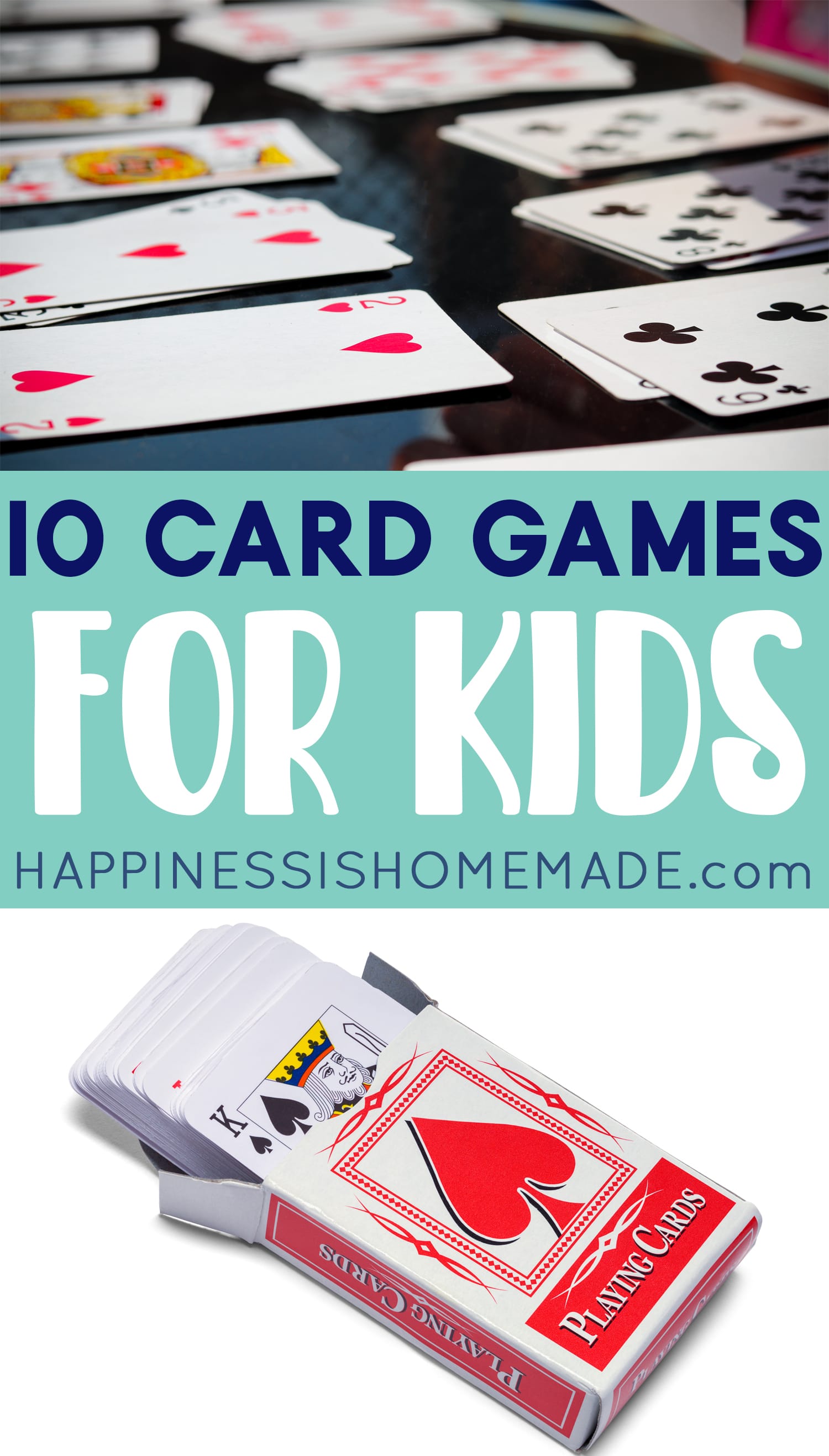 10 card games for kids