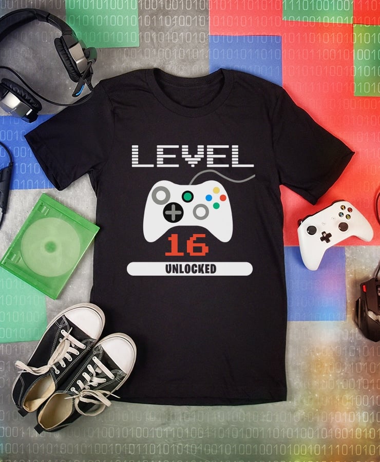 Gamer Girl Birthday Shirt File - PRINTABLE ONLY – Party Pieces McAllen