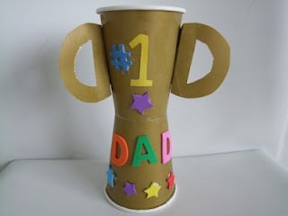 number one dad trophy for fathers day