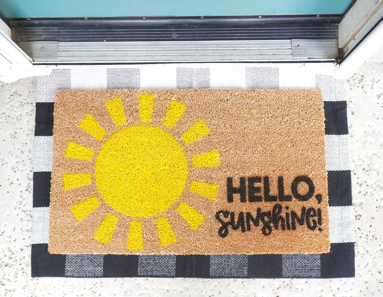 How to Make a Door Mat with Your Cricut