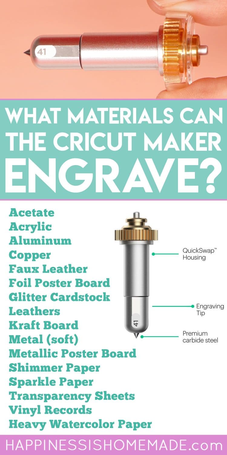 Engraving Tool Compatible with Cricut Maker, Cricut Explore