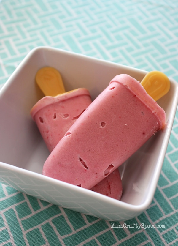all natural strawberry ice cream bars