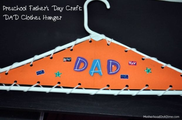 fathers day hanger gift idea