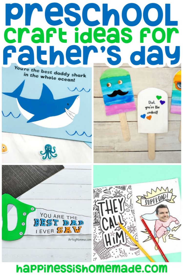 Fun Father's Day Crafts for Kids Preschoolers to Make