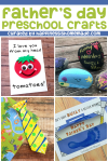 fathers day crafts pin graphic