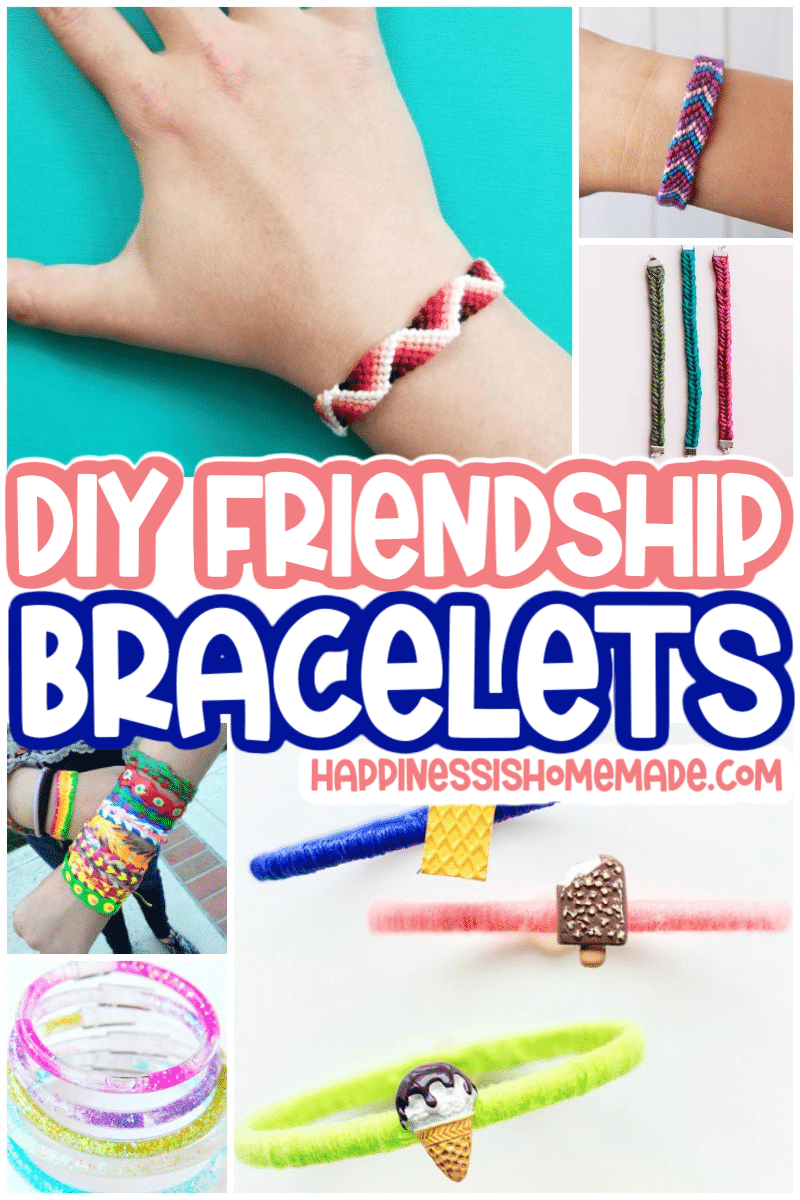 How To Make Easy Colourful DIY T-shirt Yarn Bracelets