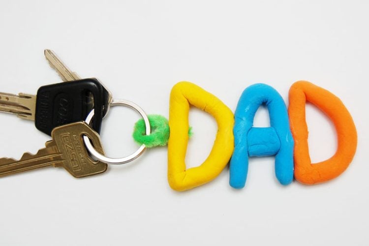 DAD keychain gift 