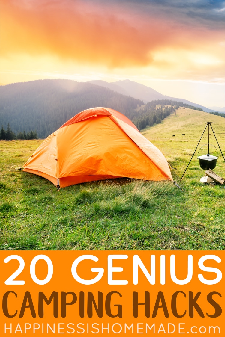 20+ Genius Camping Hacks for Easy Outdoor Living