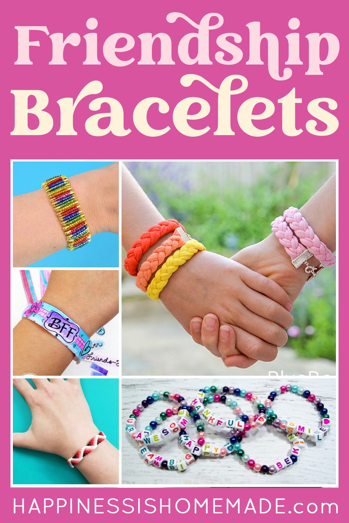 4 Friendship Bracelets Perfect for Beginners | Bubanana