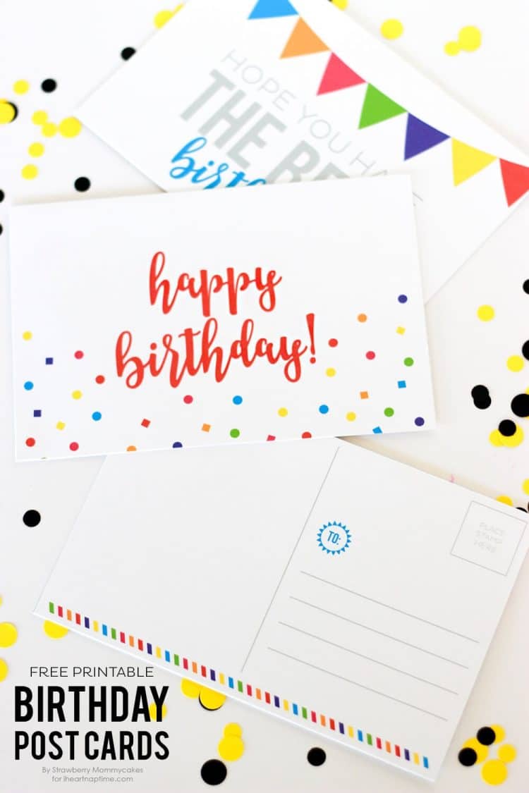 a birthday card with the words happy birthday on it