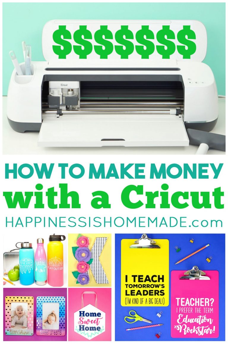 How to Make Money with a Cricut