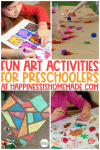 fun art activities for preschoolers