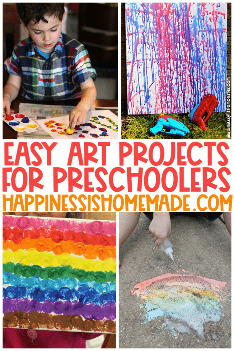 easy art activities for preschoolers