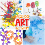preschool art activities collage
