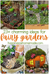 23+ charming ideas for fairy gardens with multiple images of fairy gardens