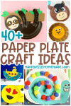 40+ paper plate craft ideas