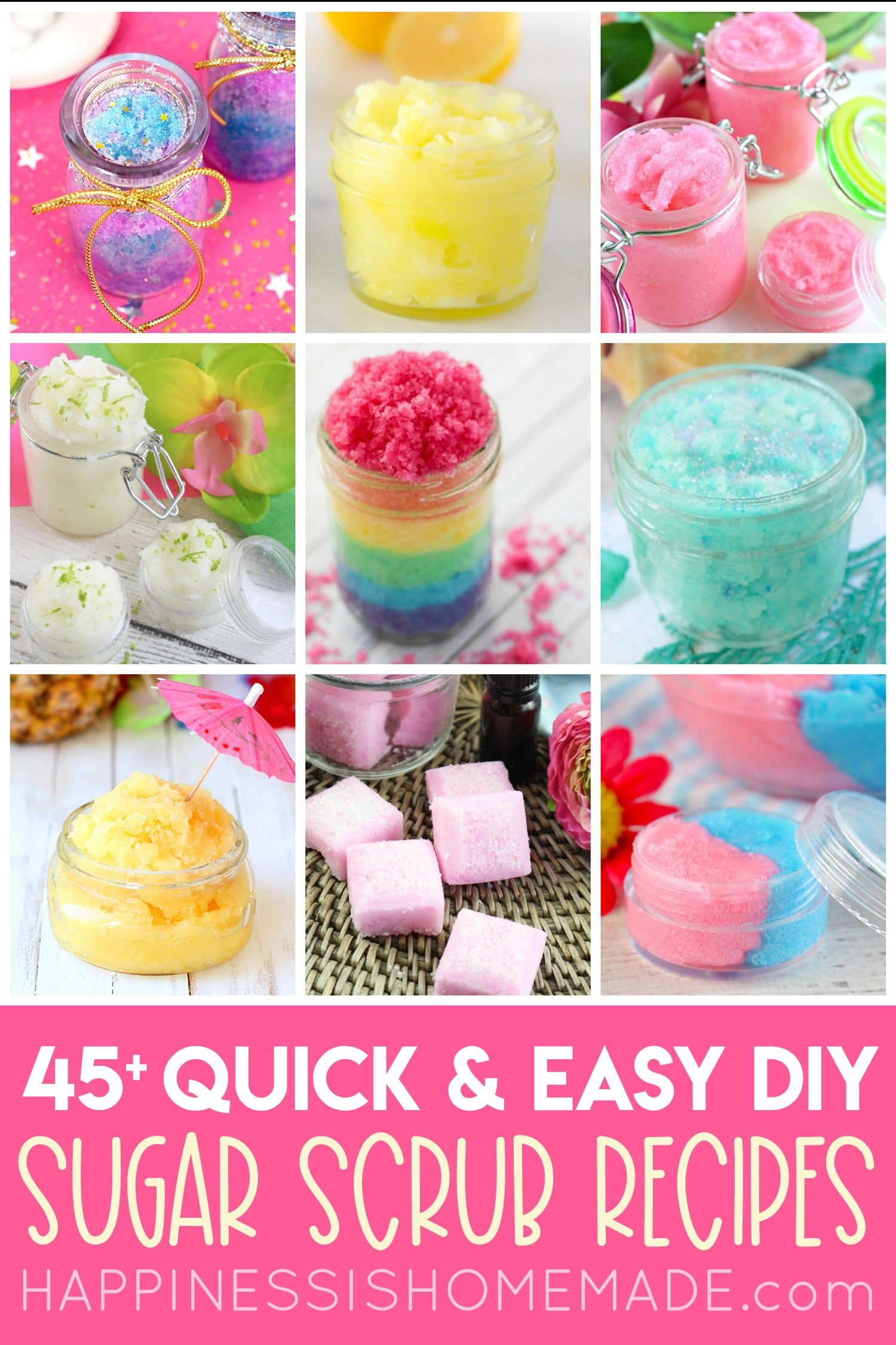 45+ DIY Sugar Scrub Recipes