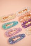DIY resin barrettes and hair clips