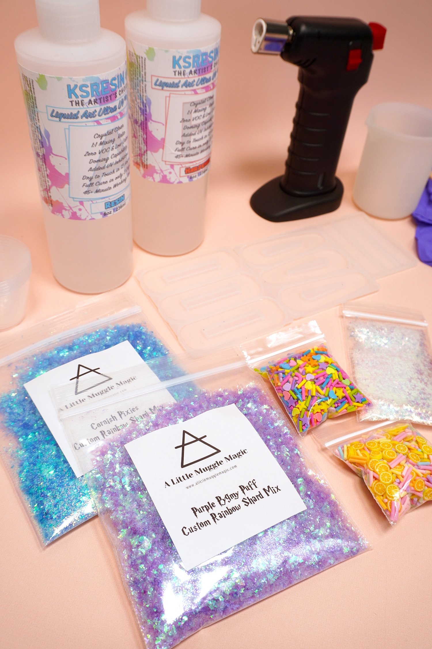 glitter and sprinkles mix for resin