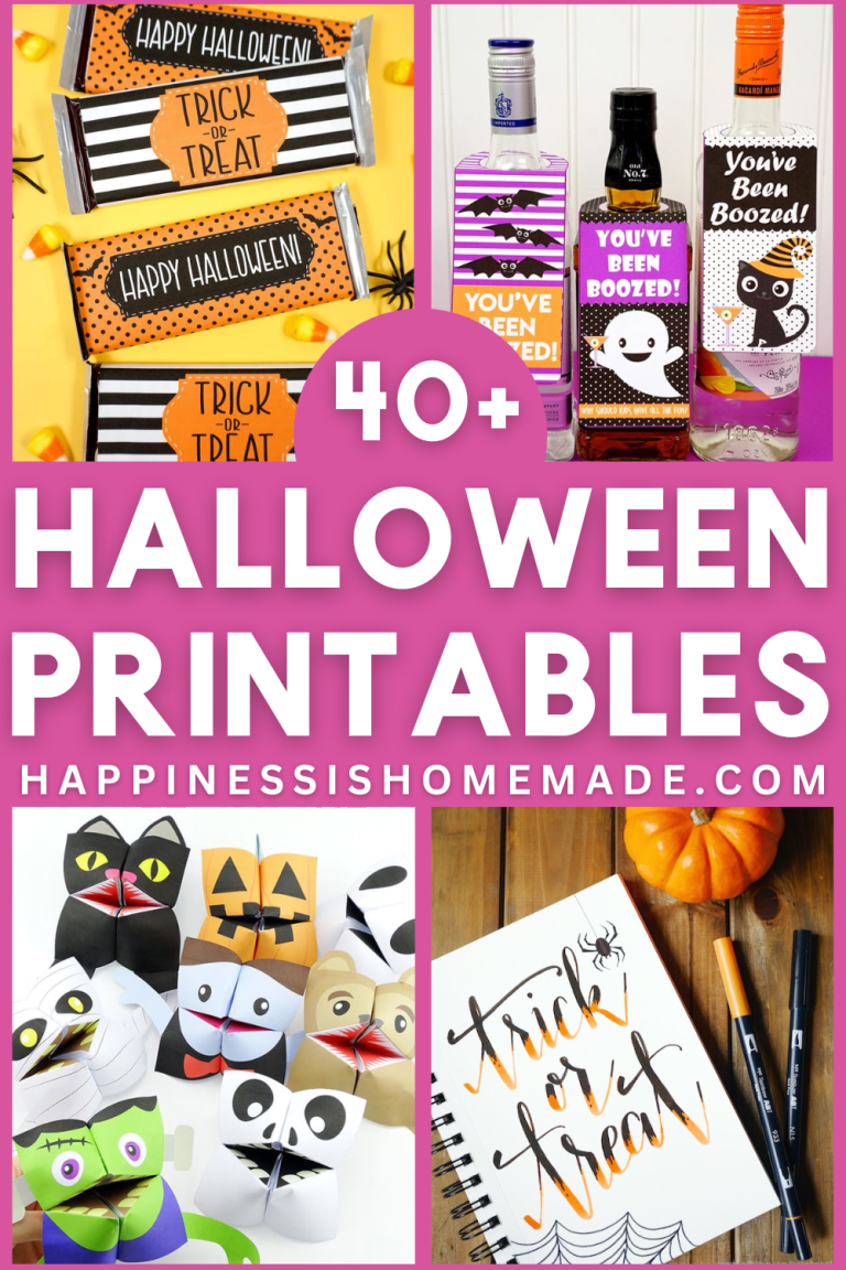40+ Free Halloween Printables