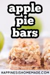 apple pie bars pin graphic