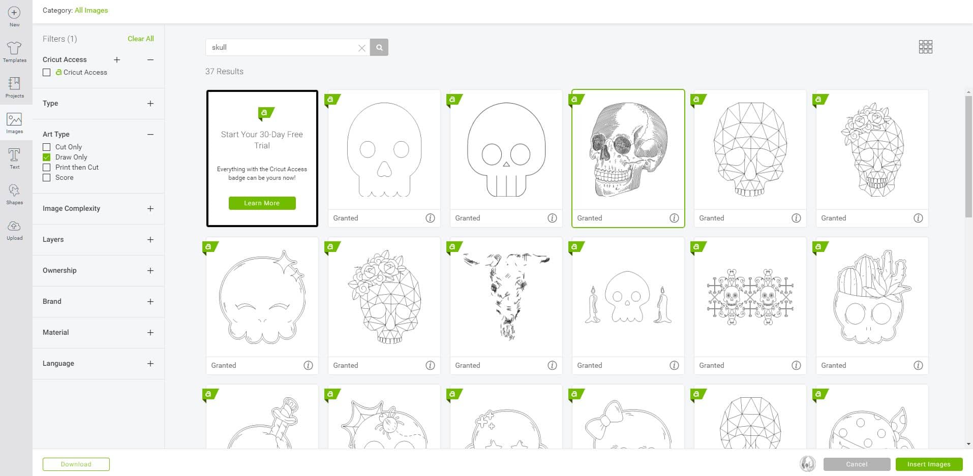 halloween svg files in cricut design space