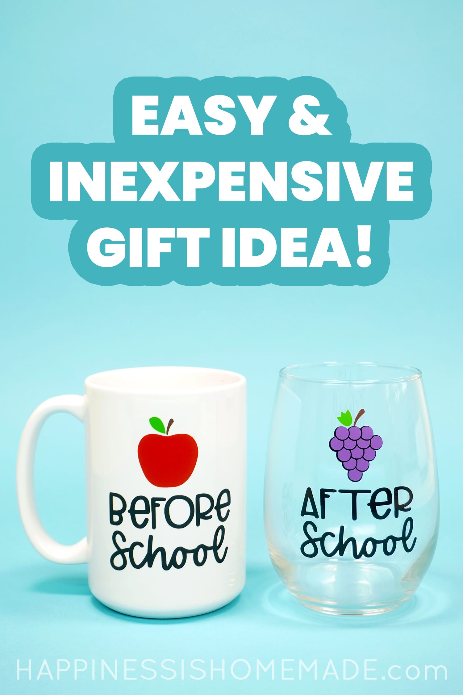 easy and inexpensive gift idea school glasses