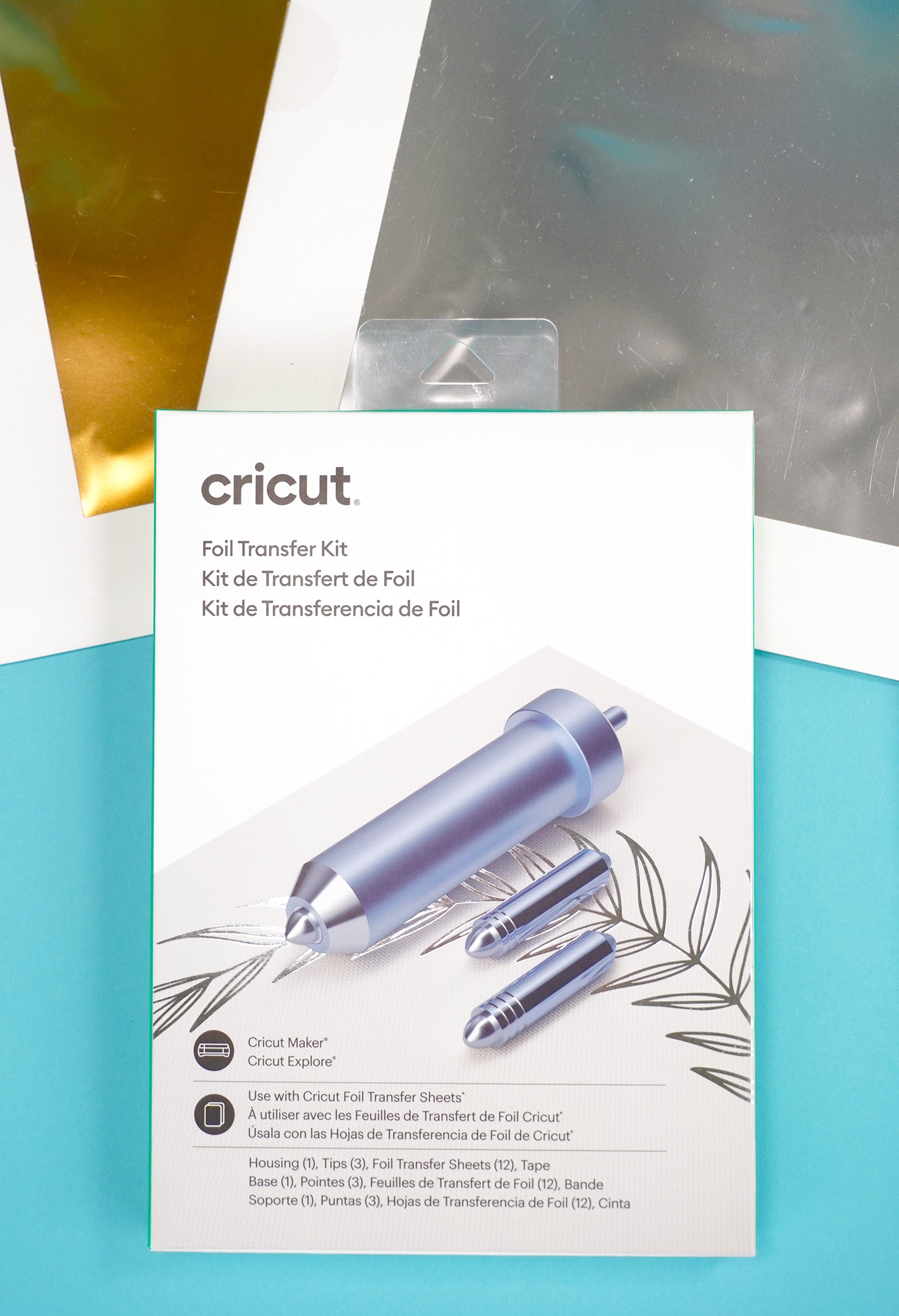 How to Use the Cricut Foil Transfer Tool - Happiness is Homemade