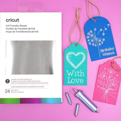 How to Use the Cricut Foil Transfer Tool Happiness is Homemade