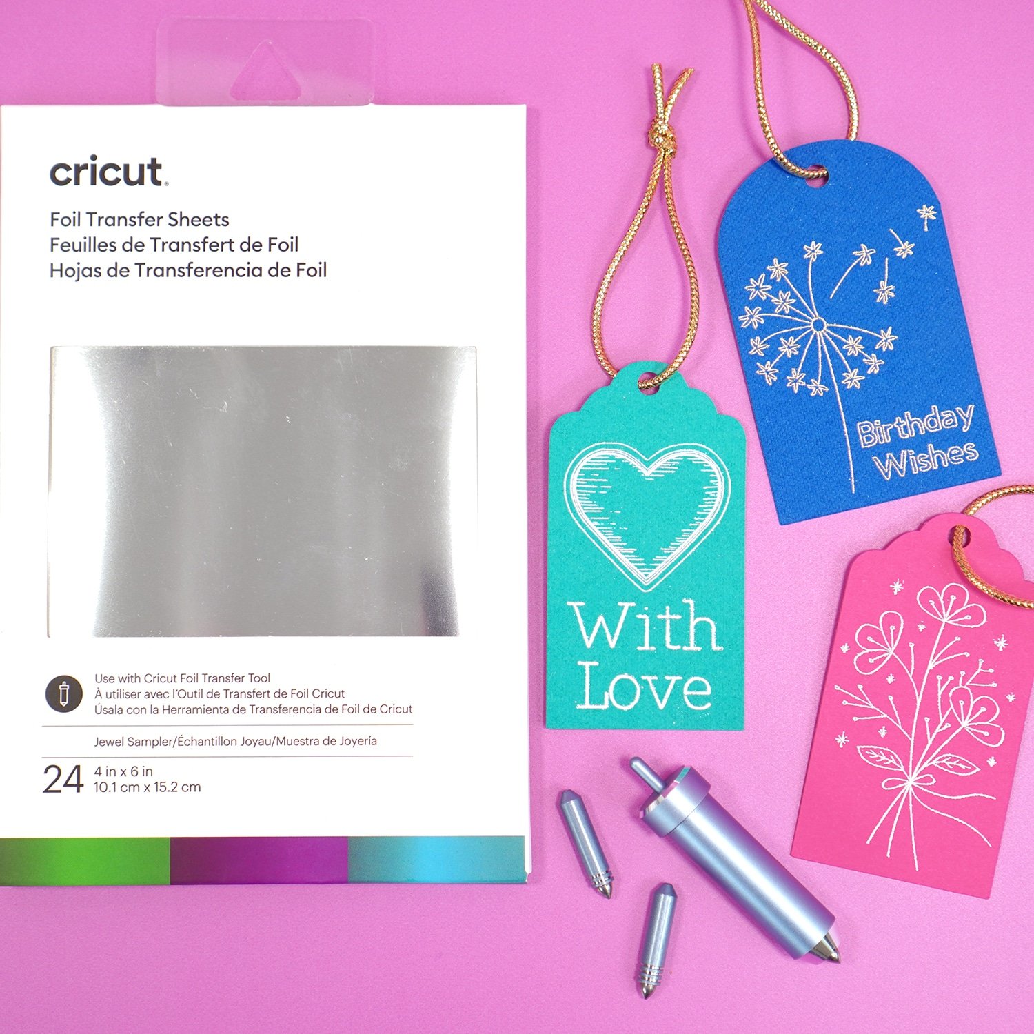 How to Use the Cricut Foil Transfer Kit with Tutorial Video