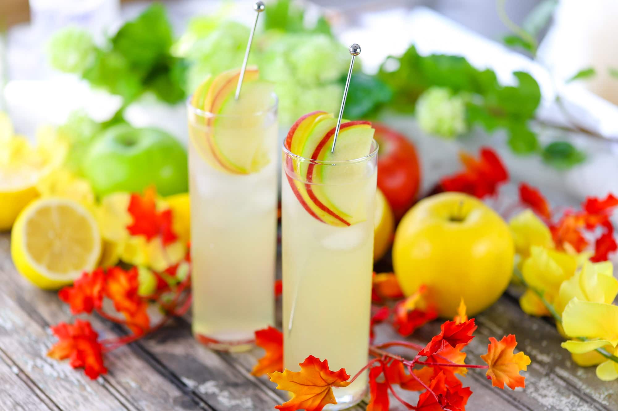 fall hard lemonade cocktail drinks