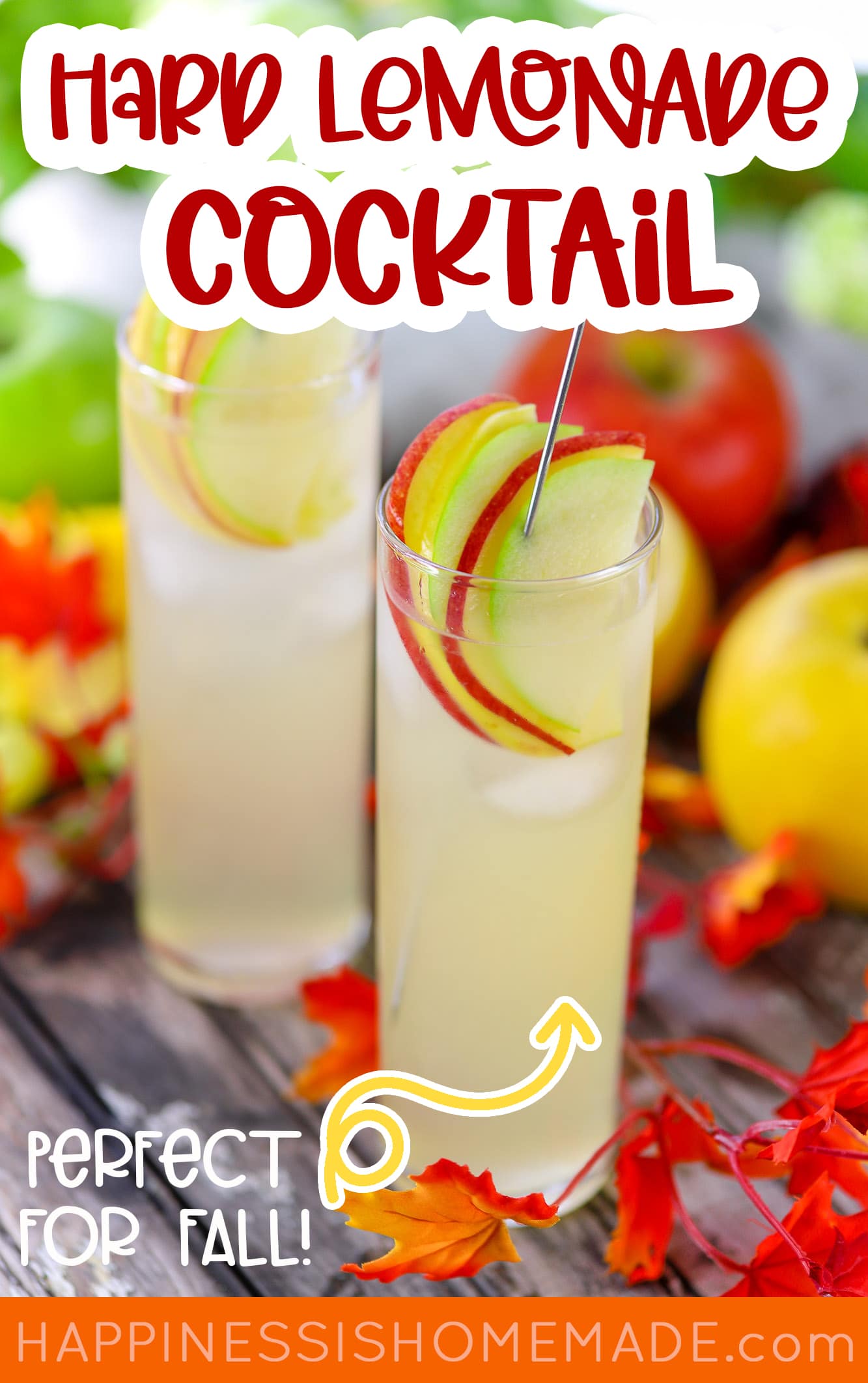 fall hard lemonade cocktail drinks