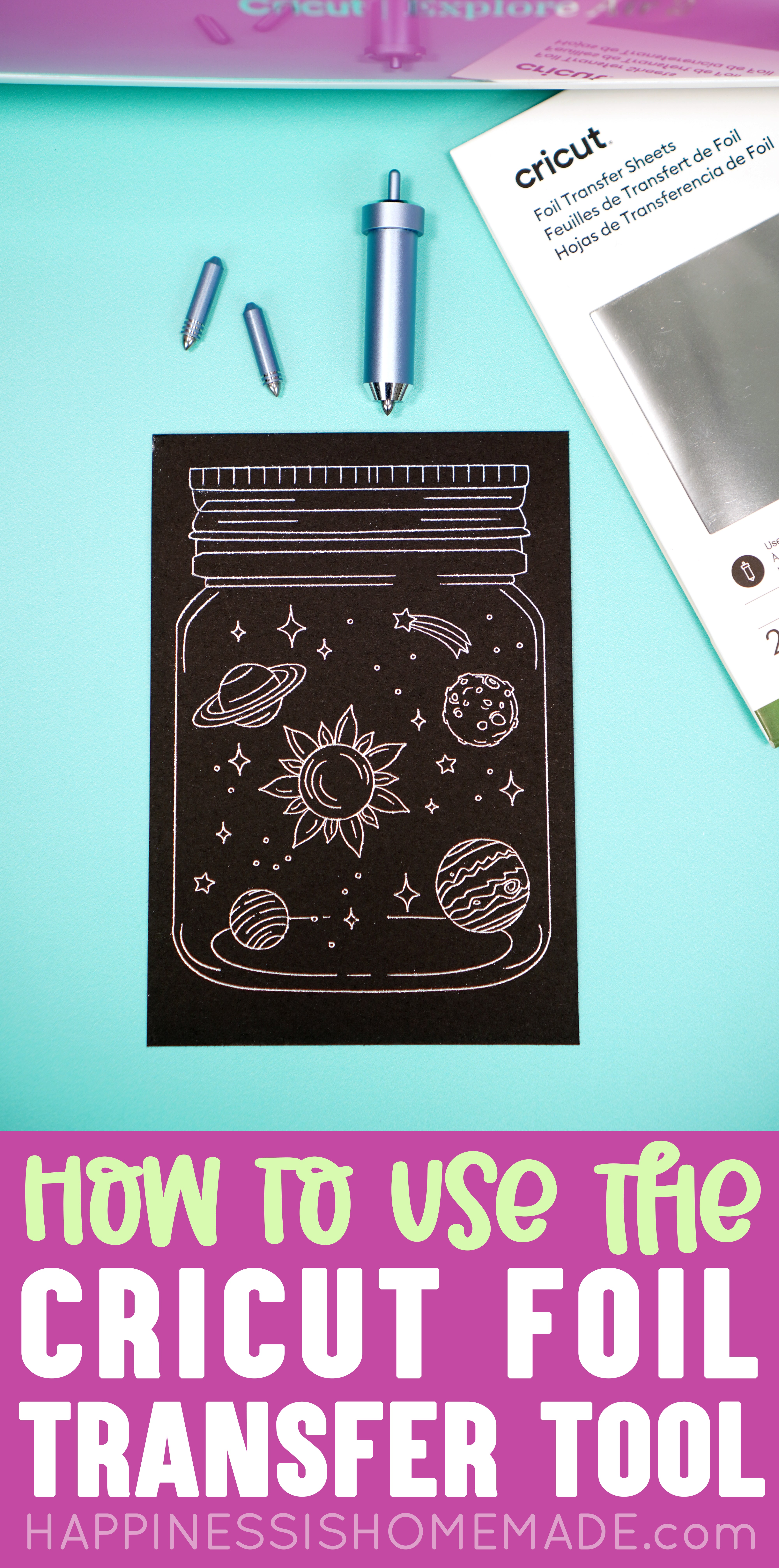 How to Use Heat Transfer Foil With Your Cricut - DigitalistDesigns