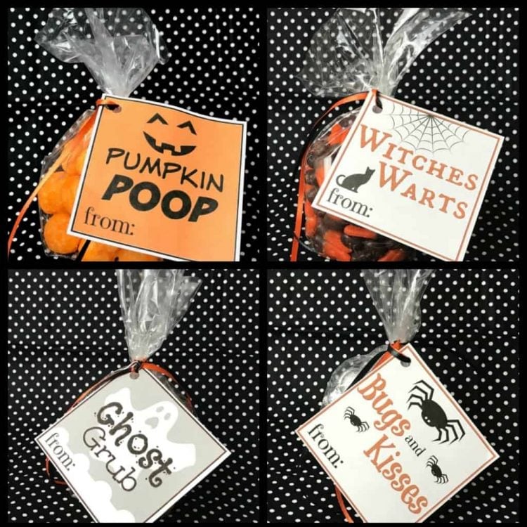 halloween goodie bag tags 