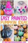easy painted pumpkin ideas