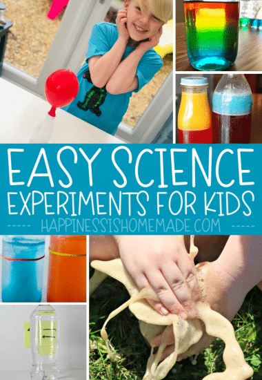 easy science experiments for kids