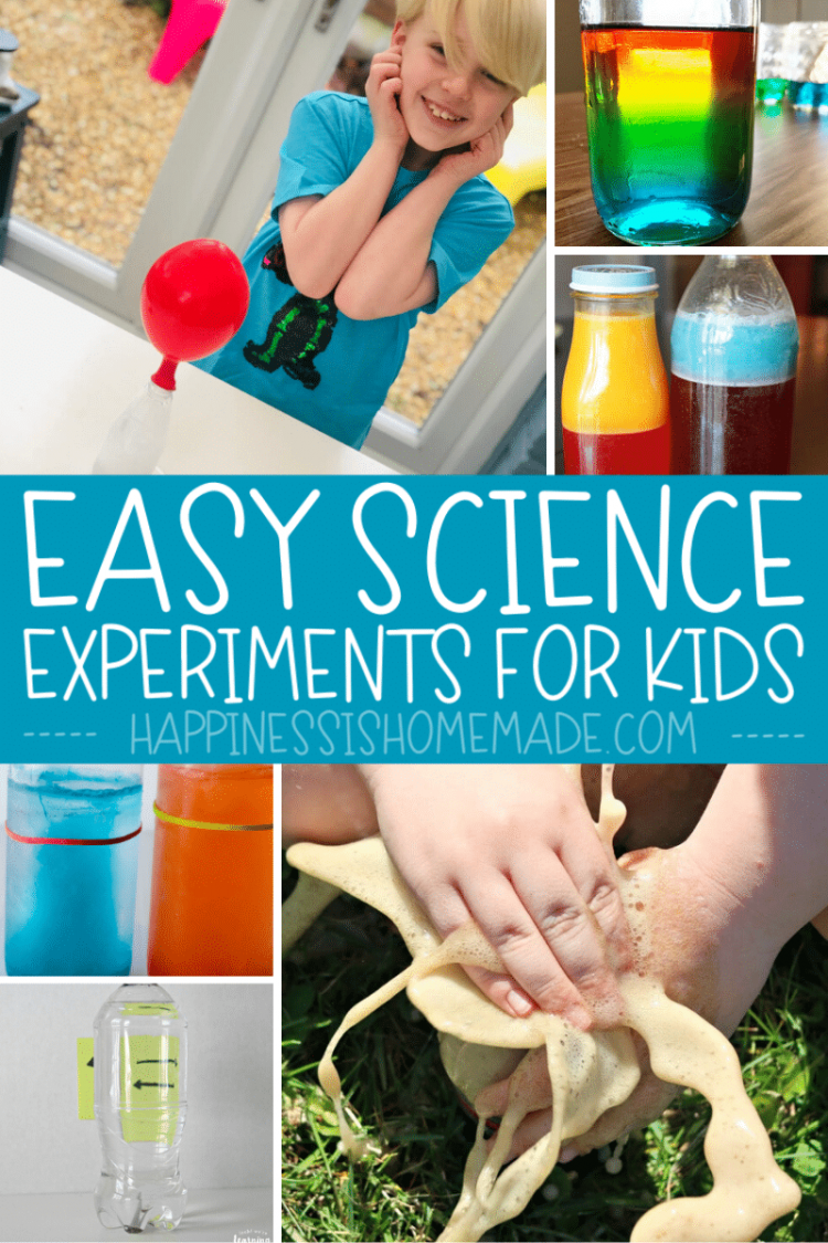 easy science experiments for kids