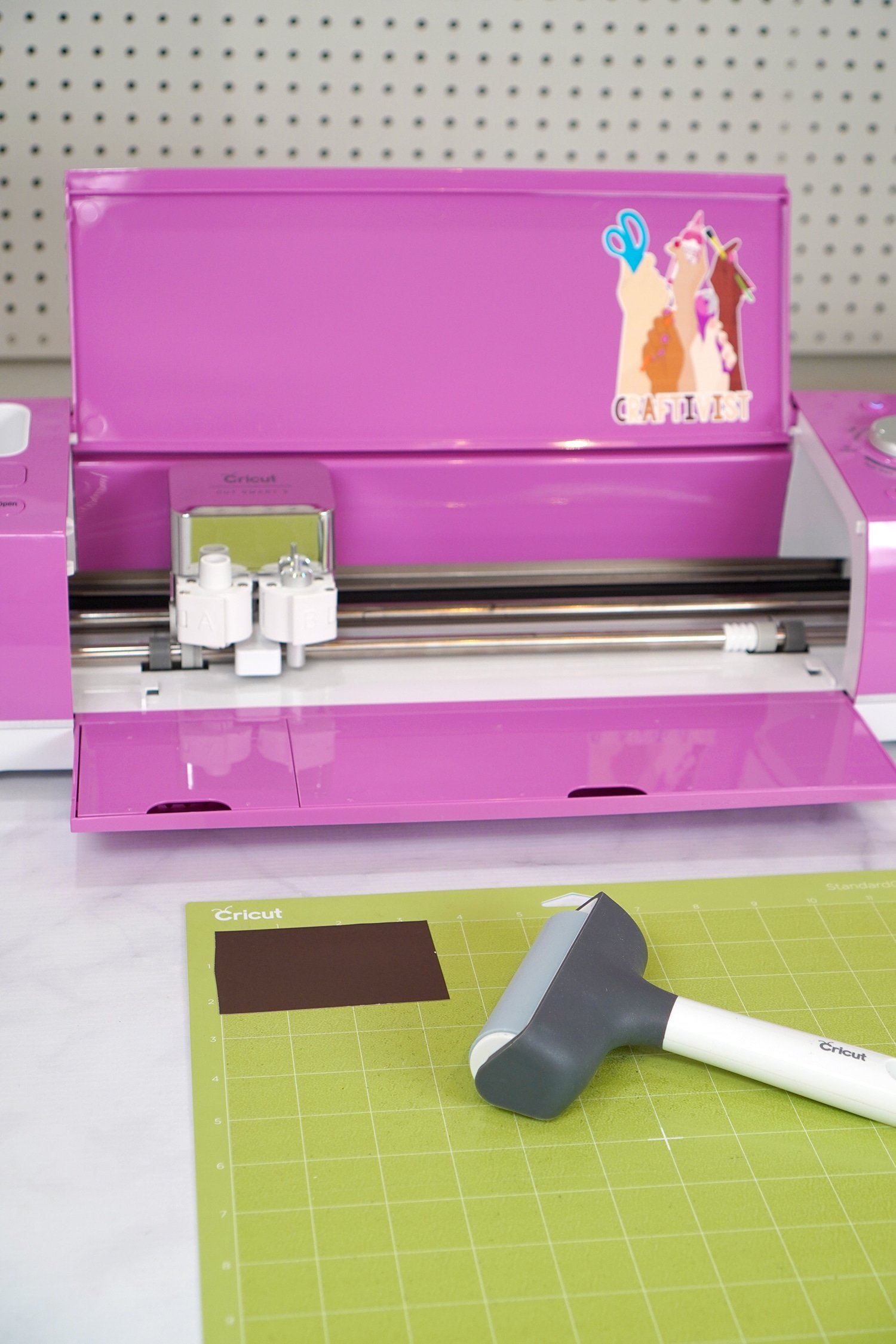 cricut explore air two cutting mat with attached infusible ink