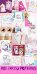 Collage of Free Unicorn Printables