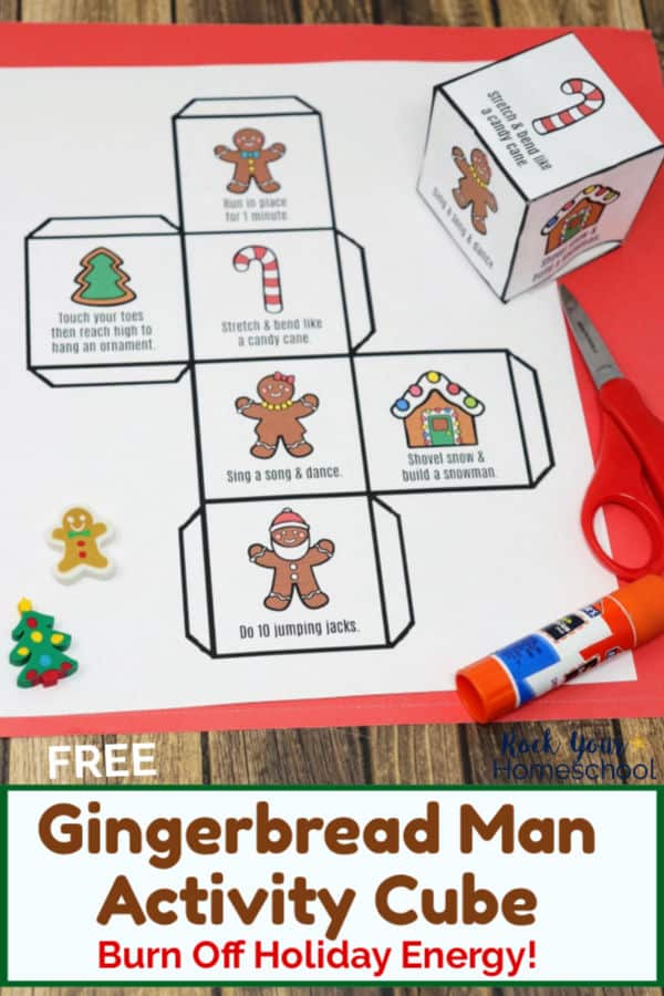 gingerbread man activity game for kids