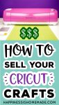 how to sell your cricut made crafts