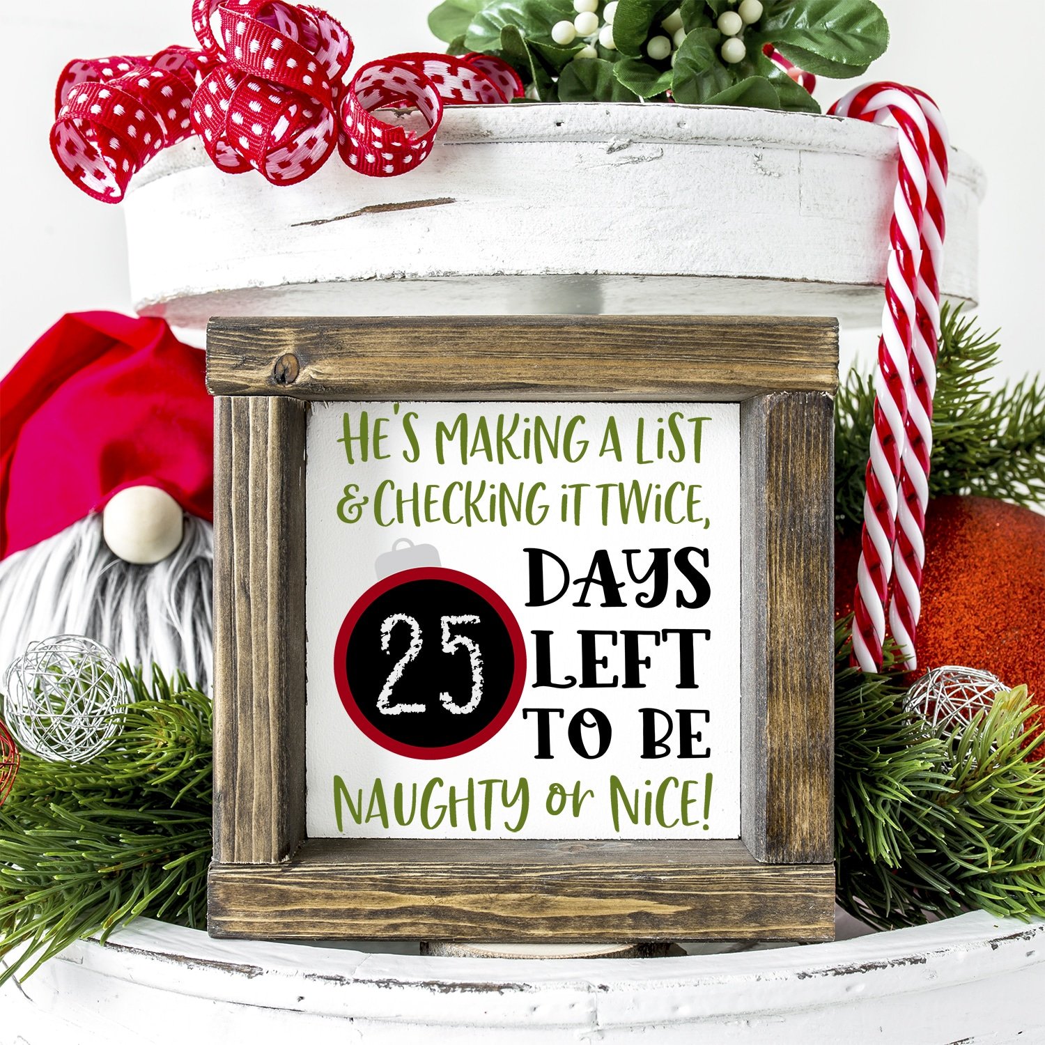 Free Christmas Countdown SVG +16 Christmas Cut Files