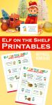 elf on the shelf printables
