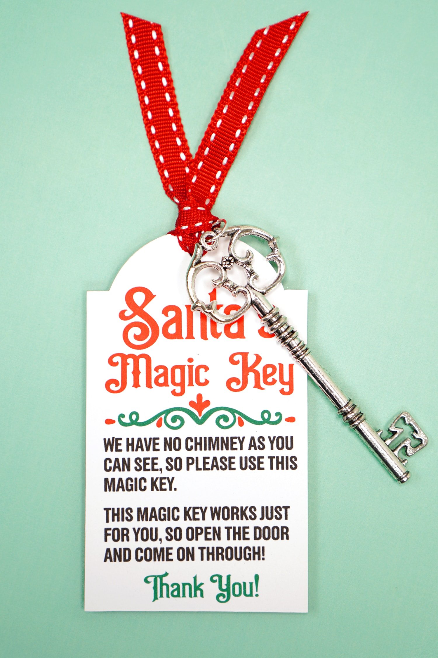 Download Santa's Magic Key Printable Tag + SVG File - Happiness is ...