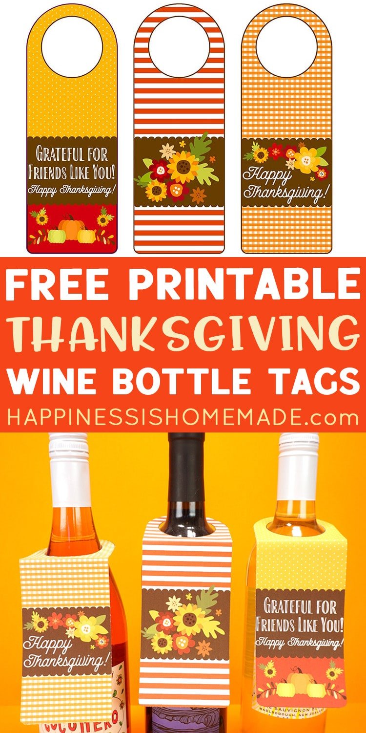 free printable thanksgiving wine bottle tags